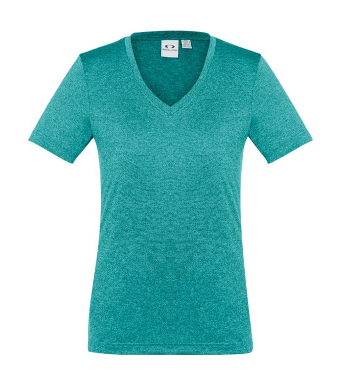Biz Collection T-Shirts Teal / 6 Biz Collection Ladies Aero Tee