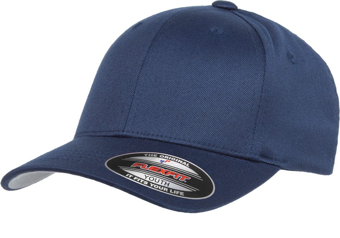 Flexfit Hats Navy / Youth Flexfit Worn By The World - Youth