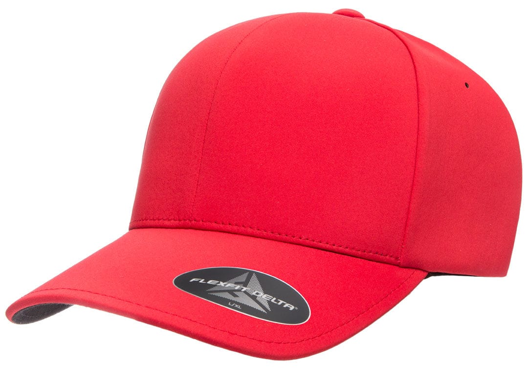Flexfit Hats Red / S-M 180 Flexfit Delta