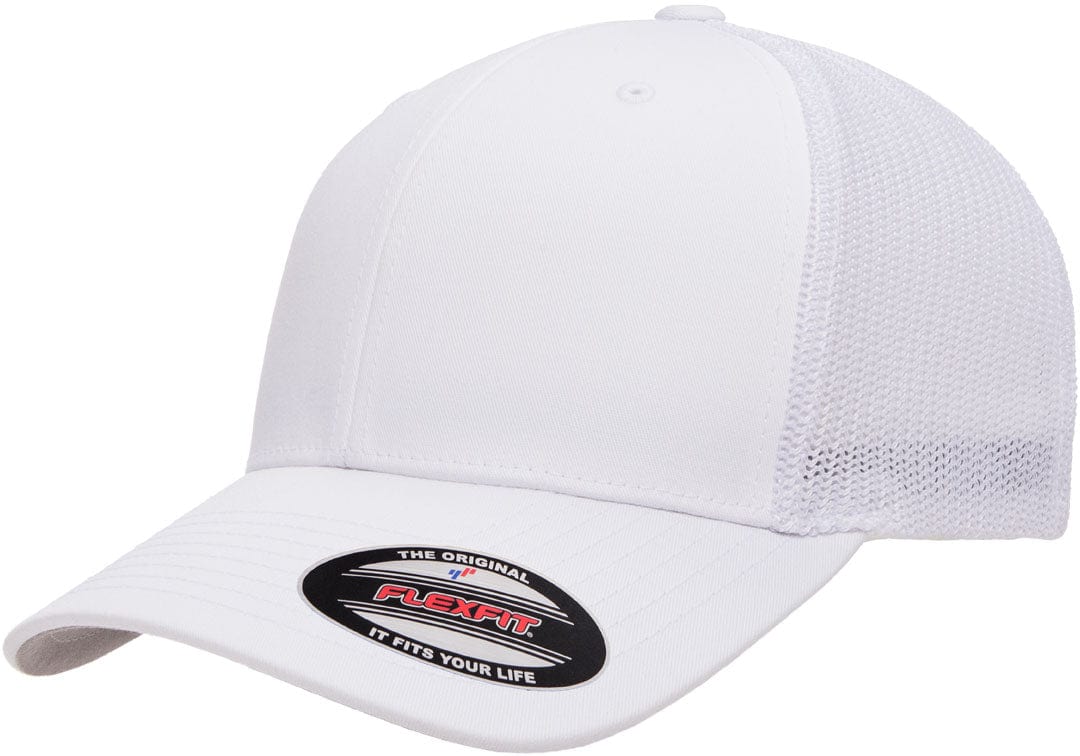 Flexfit Hats White / S-M Flexfit Mesh Trucker