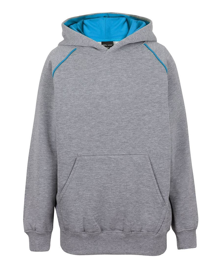 JB's Wear Hoodies 13% Marle/Aqua / 4 JB’s Wear Kids Contrast Fleecy Hoodie