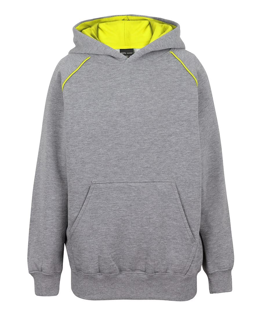 JB's Wear Hoodies 13% Marle/Canary / 4 JB’s Wear Kids Contrast Fleecy Hoodie