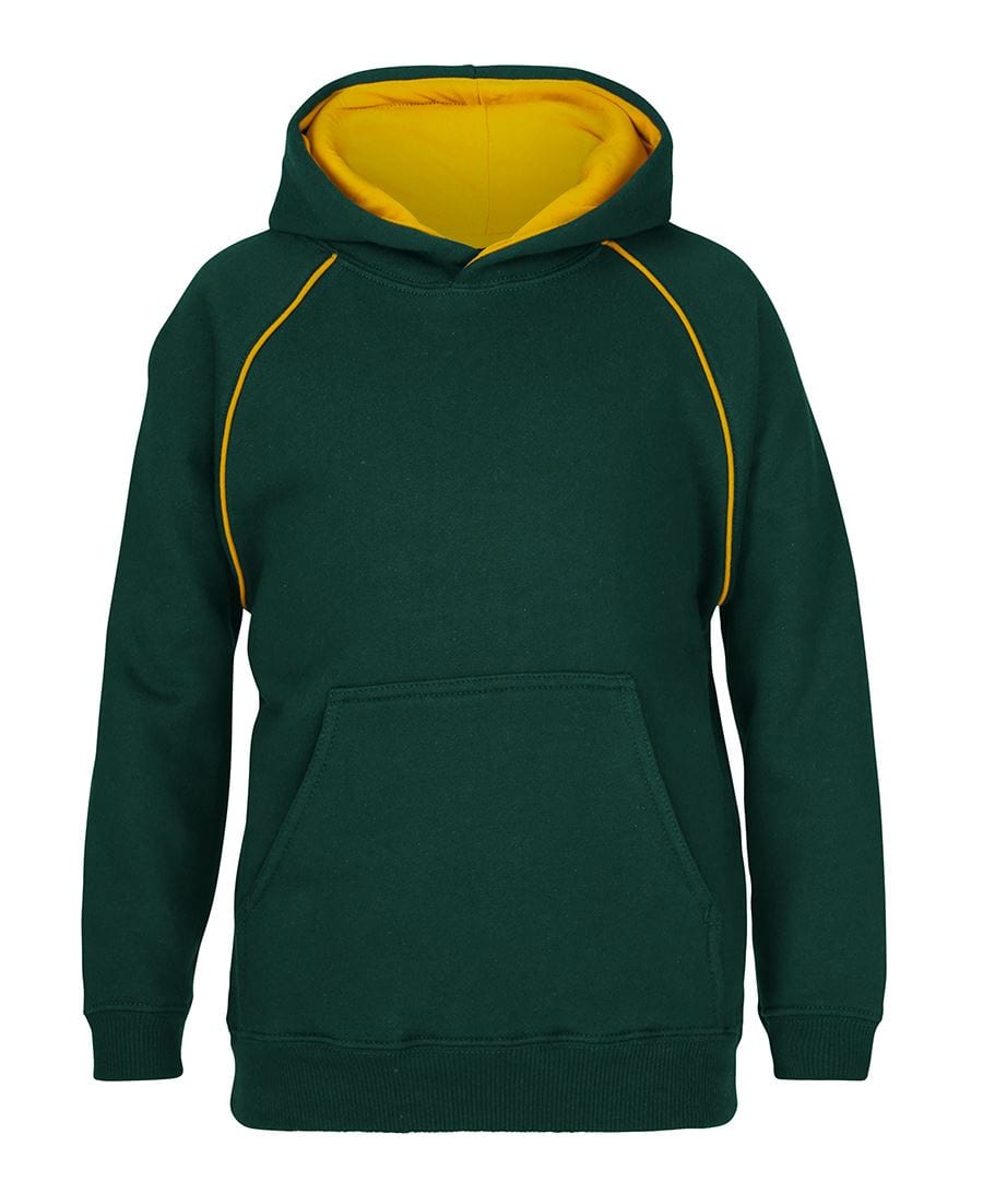 JB's Wear Hoodies Bottle/Gold / 4 JB’s Wear Kids Contrast Fleecy Hoodie
