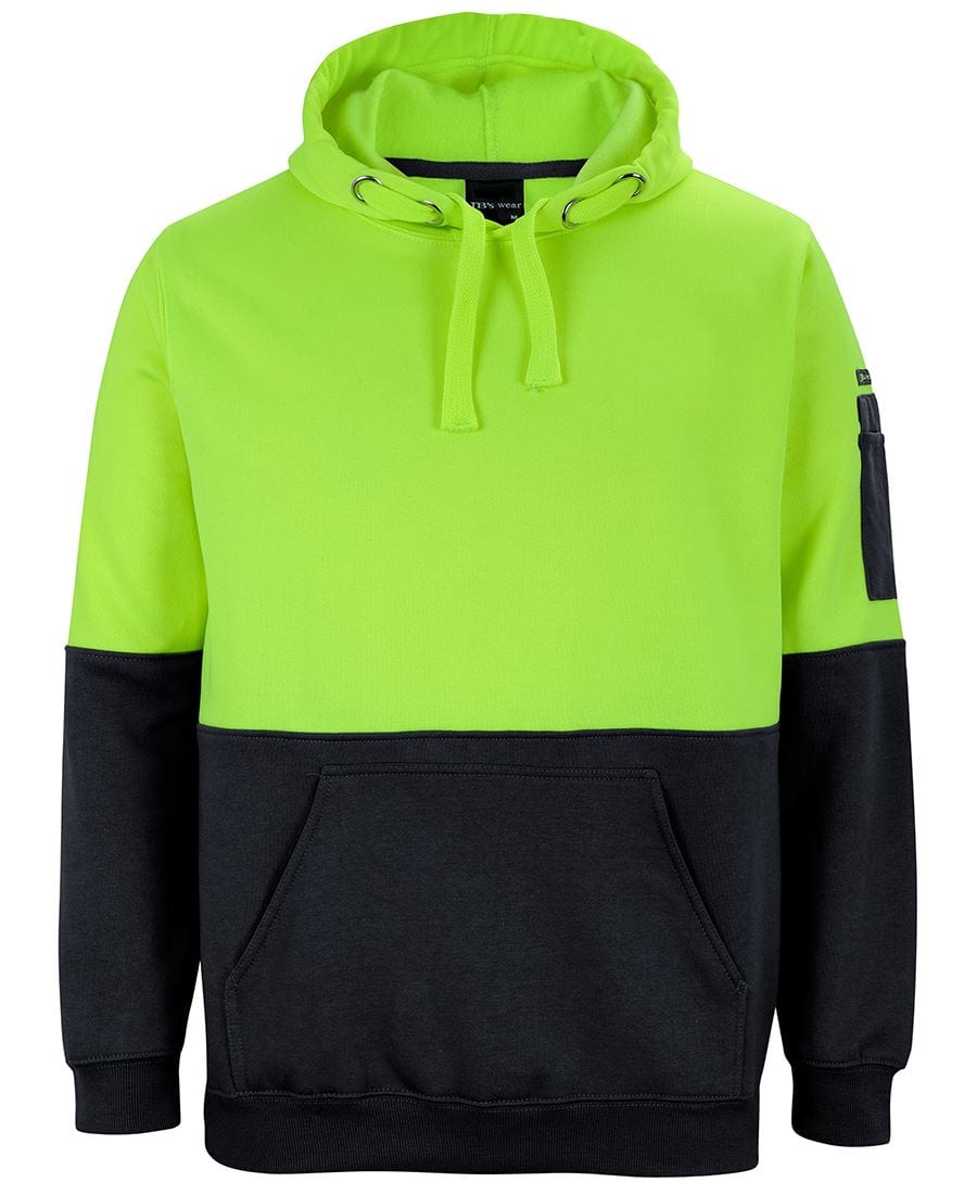 JB's Wear Hoodies Lime/Black / XS JB's Wear Hi Vis Pull Over Hoodie