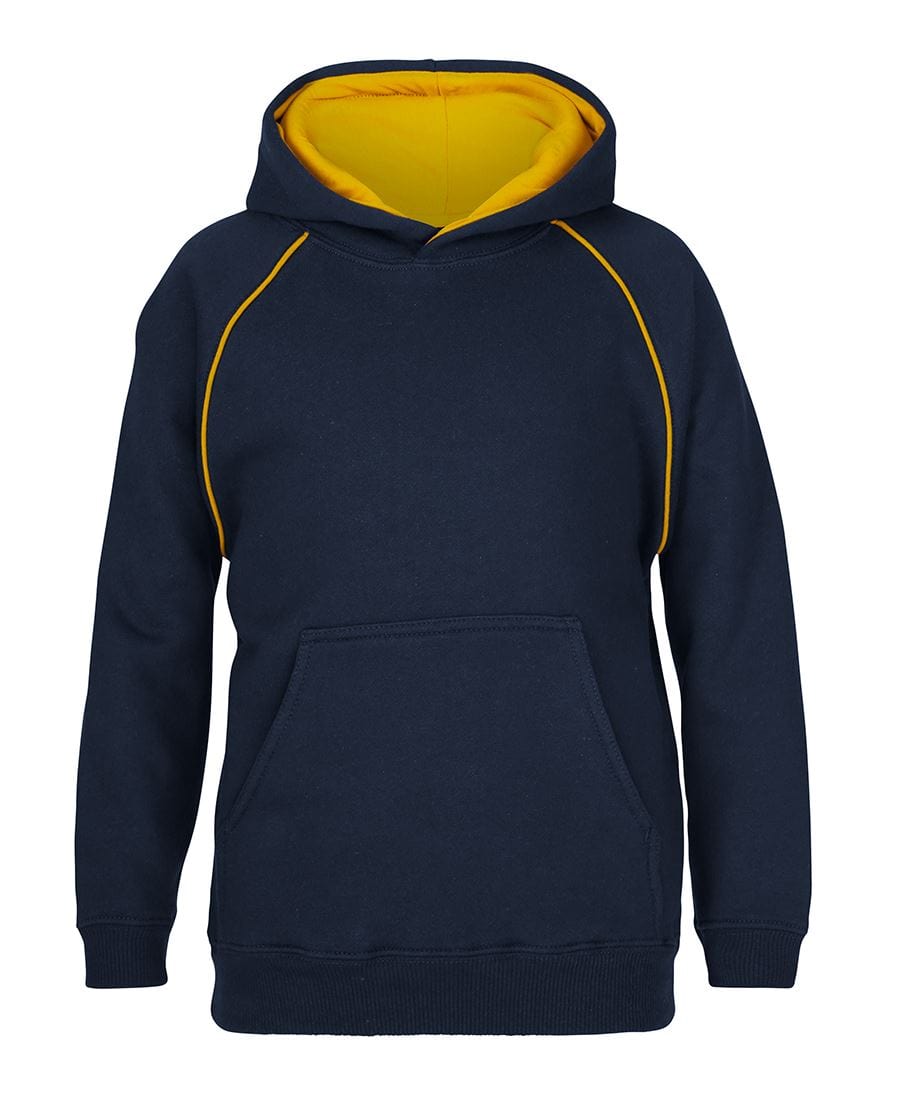 JB's Wear Hoodies Navy/Gold / 4 JB’s Wear Kids Contrast Fleecy Hoodie