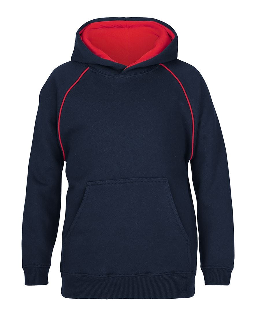 JB's Wear Hoodies Navy/Red / 4 JB’s Wear Kids Contrast Fleecy Hoodie