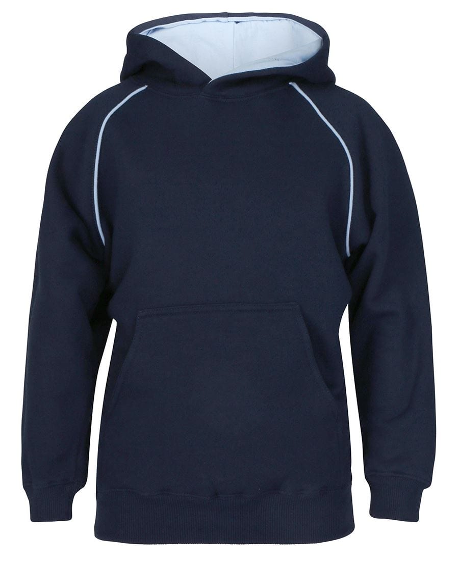 JB's Wear Hoodies Navy/Sky Blue / 4 JB’s Wear Kids Contrast Fleecy Hoodie