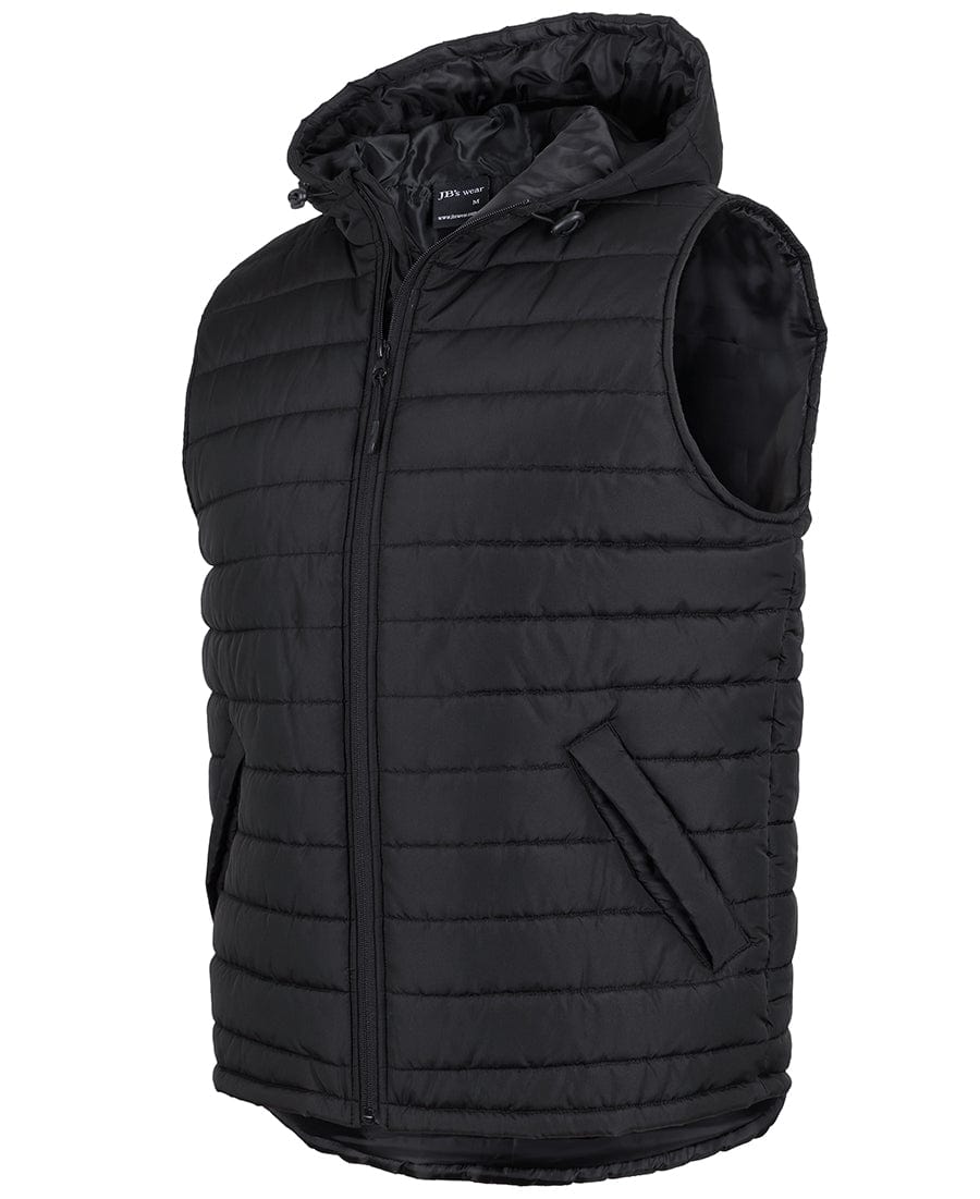 JB's Wear Jackets / Vests Black / 3XS JB’s Wear Hooded Puffer Vest