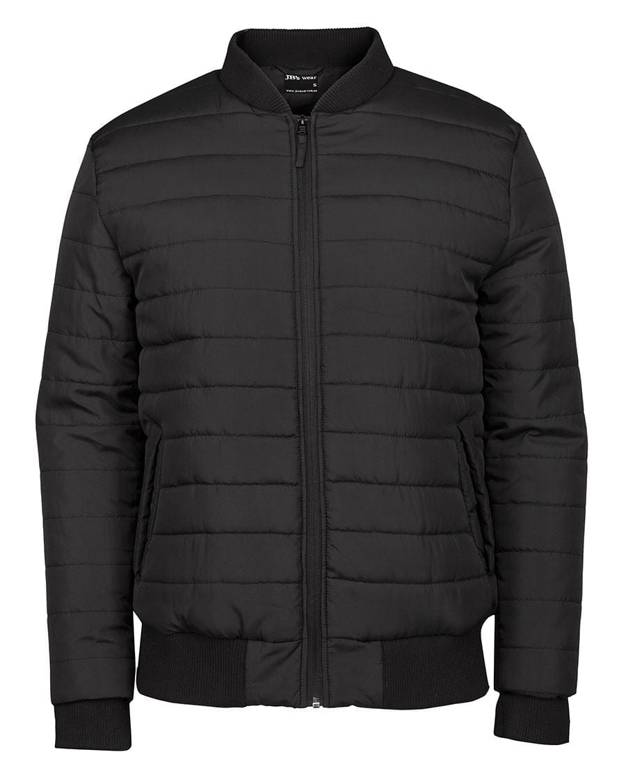 JB's Wear Jackets / Vests Black / 3XS JB's Wear Puffer Bomber Jacket