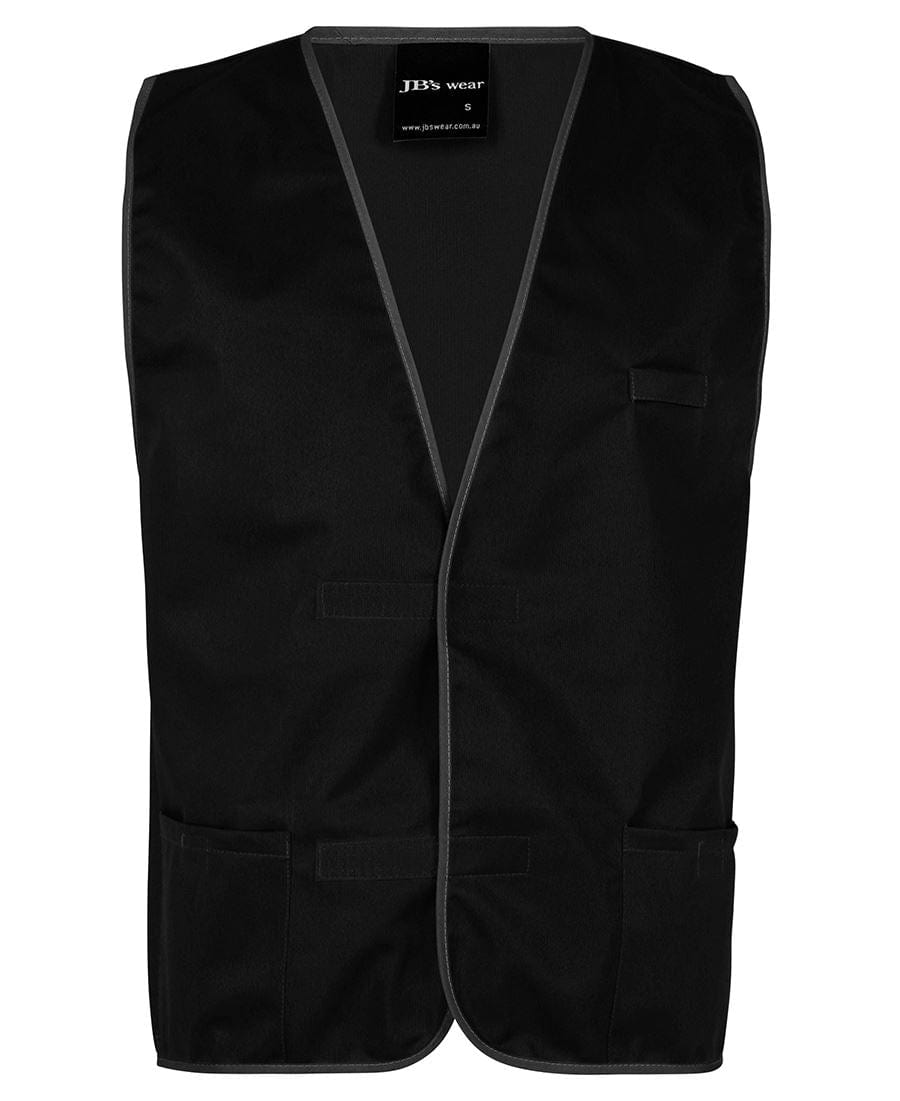 JB's Wear Jackets / Vests Black / S JB's Wear Coloured Tricot Vest