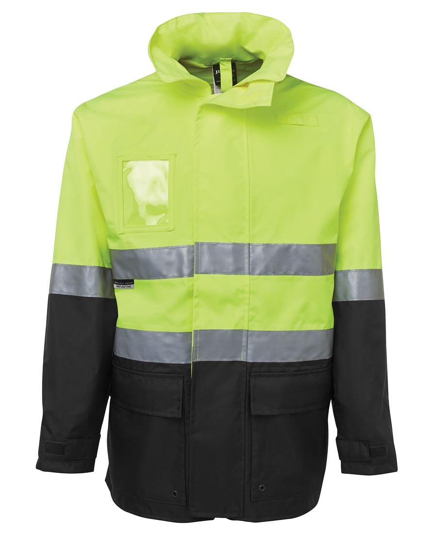 JB's Wear Jackets / Vests Lime/Black / XS JB's Wear Hi Vis (D+N) Long Line Jacket
