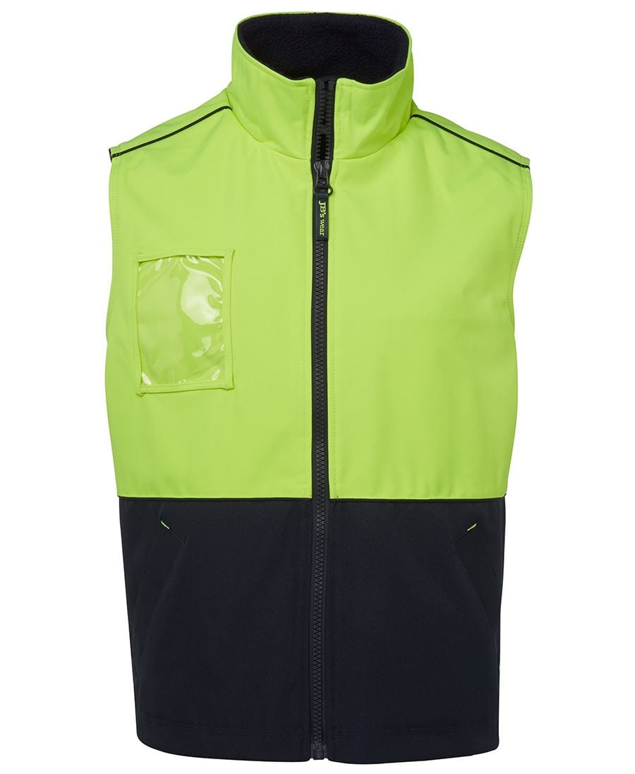 JB's Wear Jackets / Vests Lime/Navy / S JB's Wear Hi Vis A.T. Vest