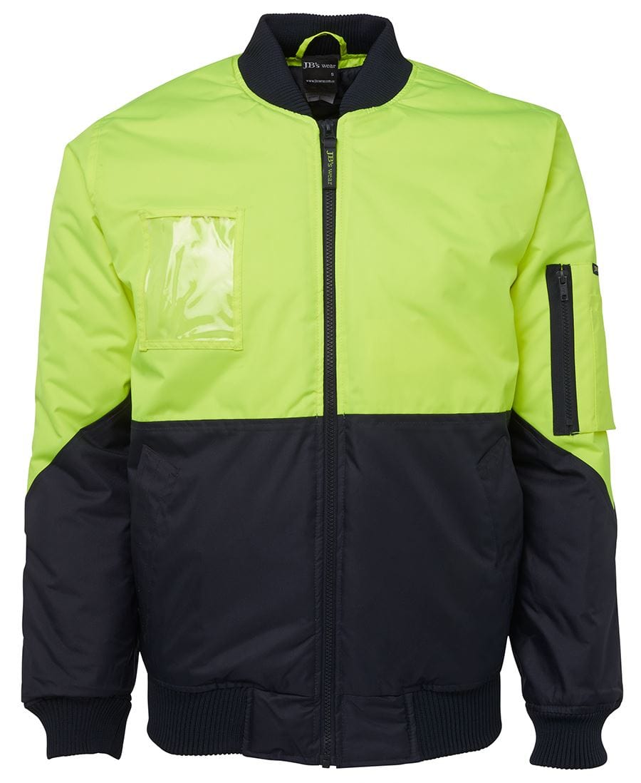 JB's Wear Jackets / Vests Lime/Navy / XS JB's Wear Hi Vis Flying Jacket