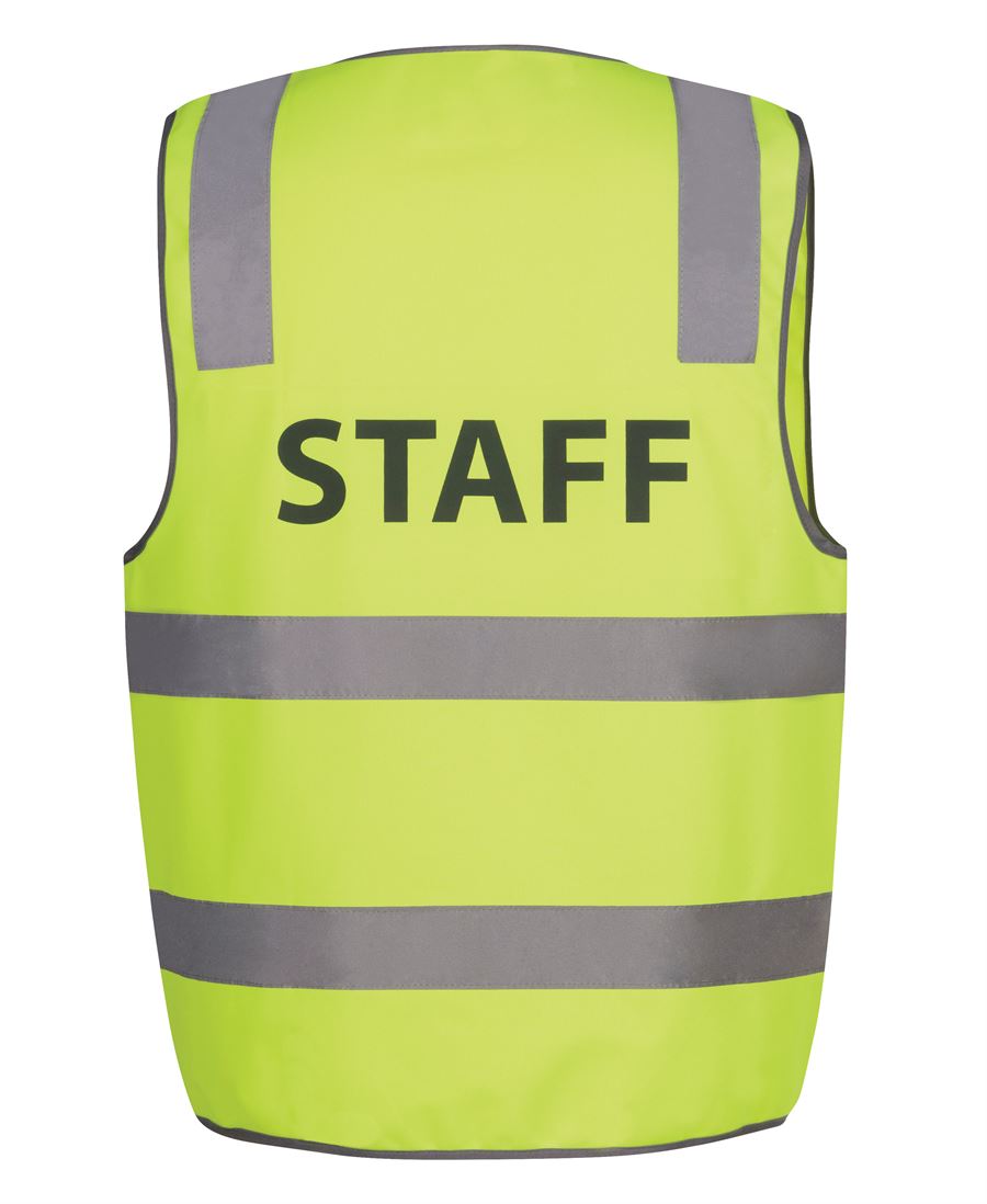 JB's Wear Jackets / Vests Lime (STAFF) / S JB's Wear Hi Vis D+N Safety Vest Security/Staff/Visitor