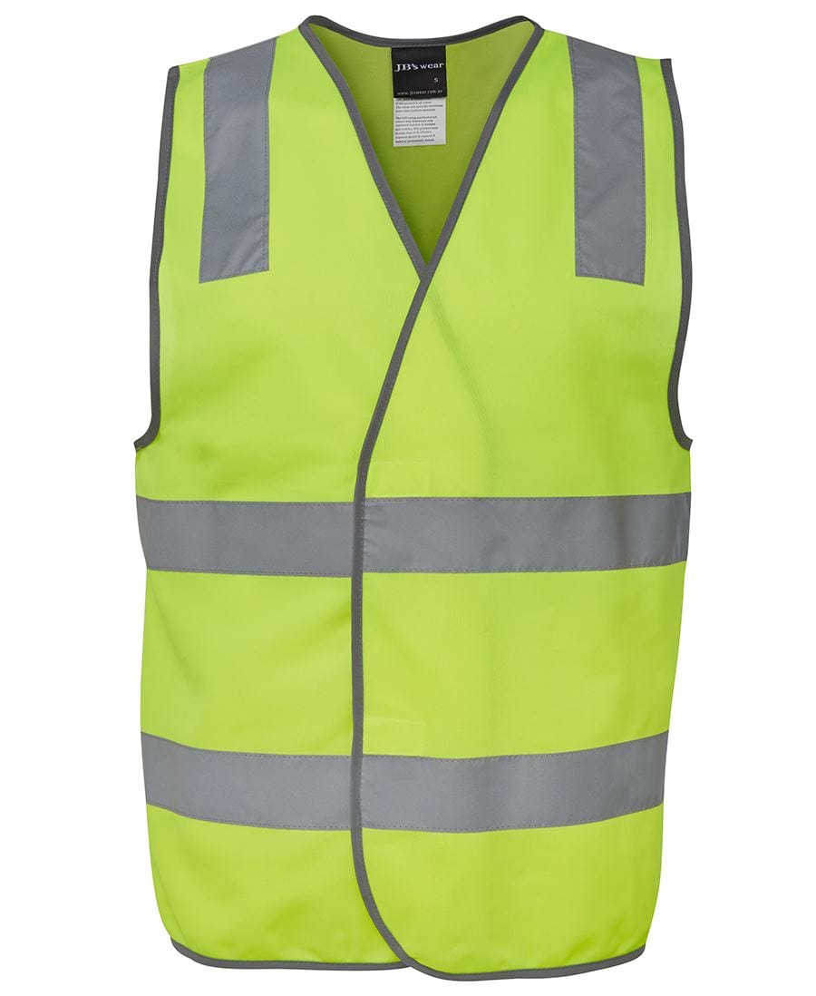 JB's Wear Jackets / Vests Lime / XS JB's Wear Hi Vis (D+N) Safety Vest
