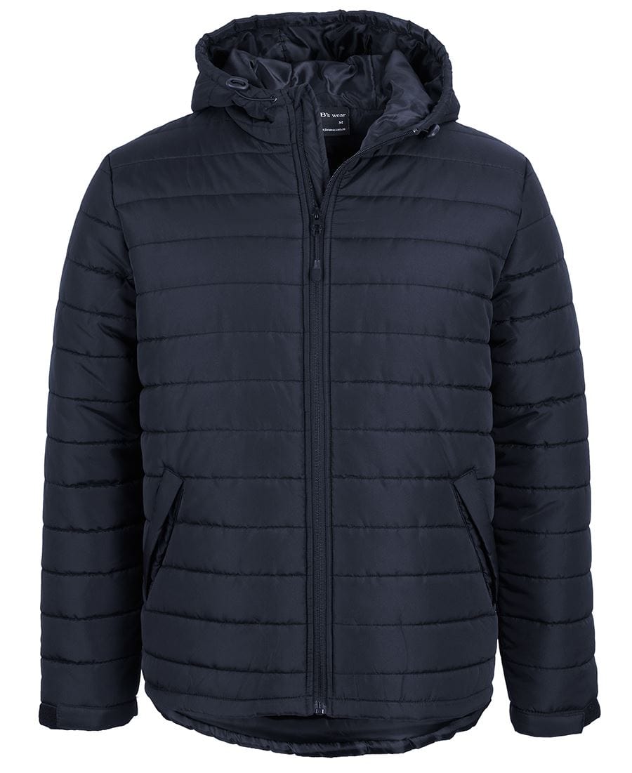 JB's Wear Jackets / Vests Navy / 3XS JB's Wear Hooded Puffer Jacket