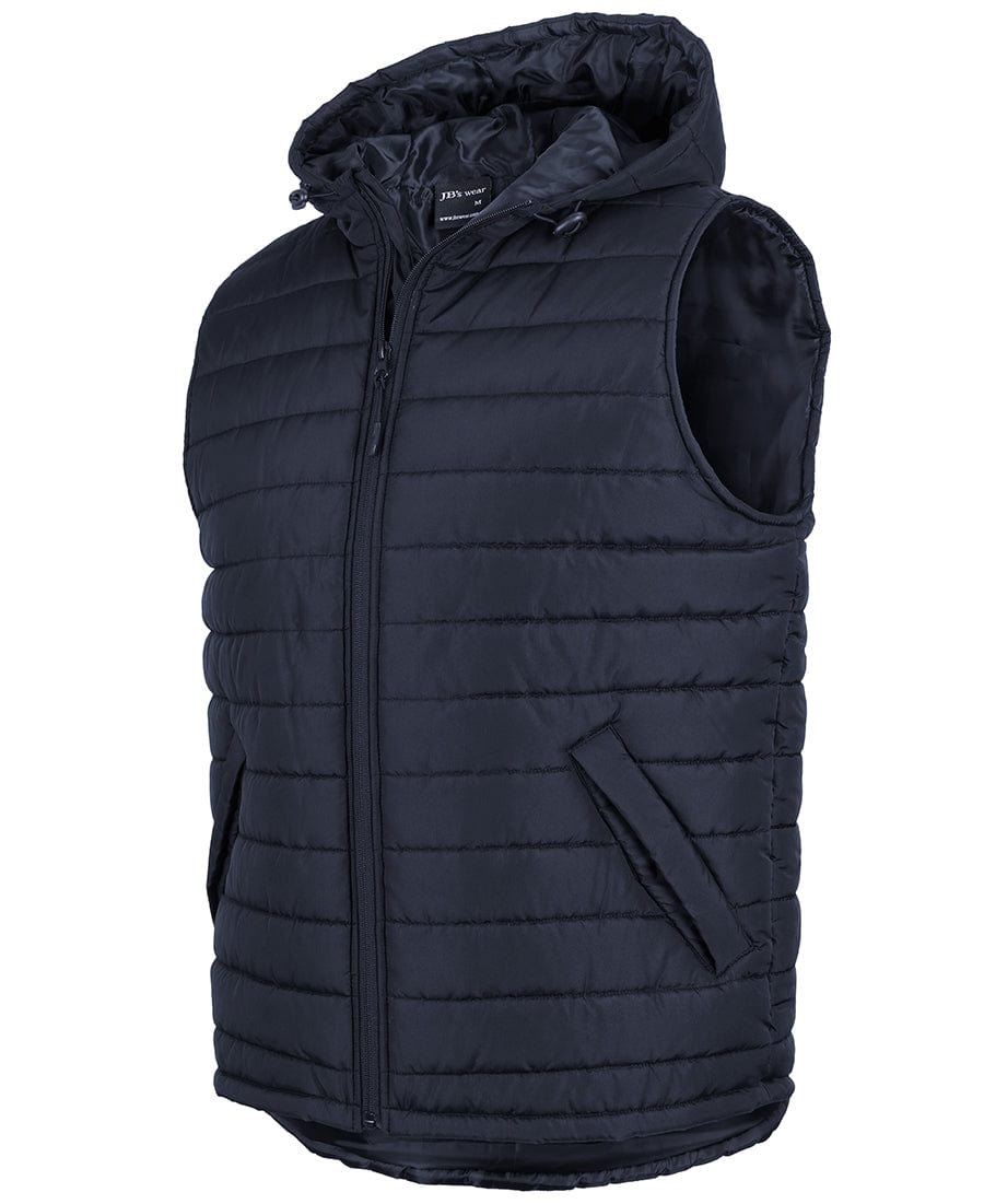 JB's Wear Jackets / Vests Navy / 3XS JB’s Wear Hooded Puffer Vest