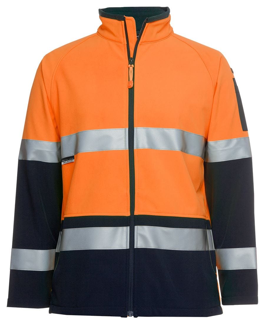 JB's Wear Jackets / Vests Orange/Navy / XS JB's Wear Hi Vis |D+N| Softshell Jacket