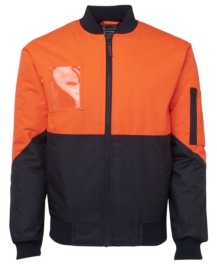 JB's Wear Jackets / Vests Orange/Navy / XS JB's Wear Hi Vis Flying Jacket