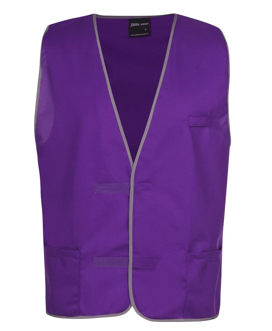 JB's Wear Jackets / Vests Purple / S JB's Wear Coloured Tricot Vest