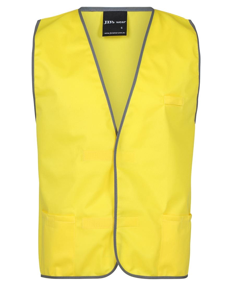JB's Wear Jackets / Vests Yellow / S JB's Wear Coloured Tricot Vest