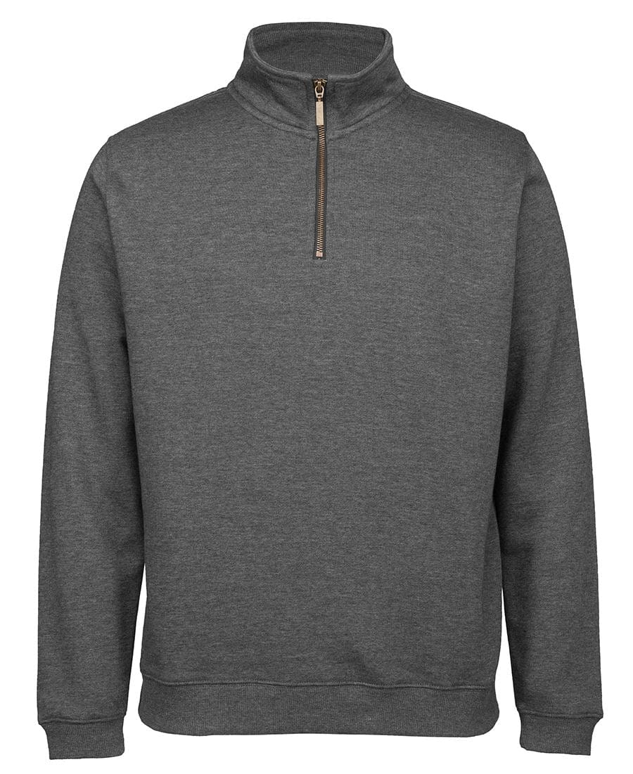 JB's Wear Polars Charcoal Marle / S JB’s Wear C of C Brass 1/2 Zip Sweat