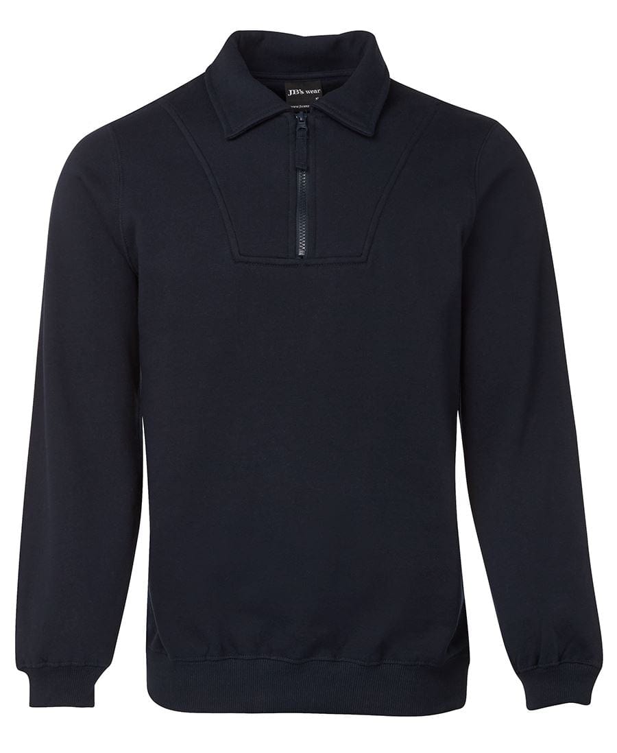 JB's Wear Polars Navy / 2XS JB's Wear 1/2 Zip Fleecy Sweat