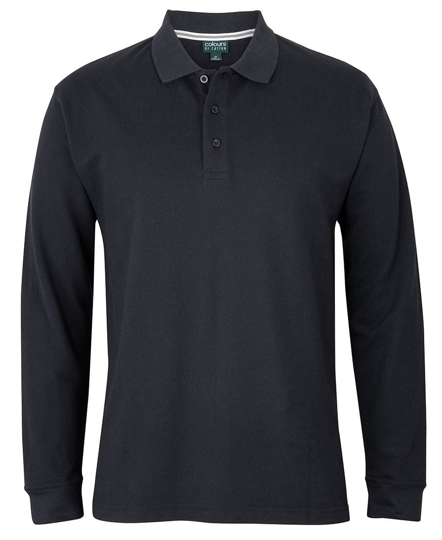 JB's Wear Polos / Shirts Black / 2XS JB's Wear C of C L/S Pique Polo