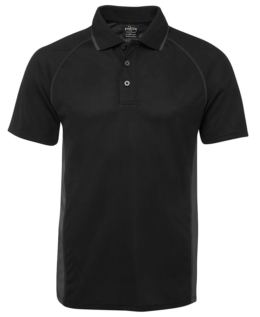 JB's Wear Polos / Shirts Black/Charcoal / S JB’s Wear Cover Polo