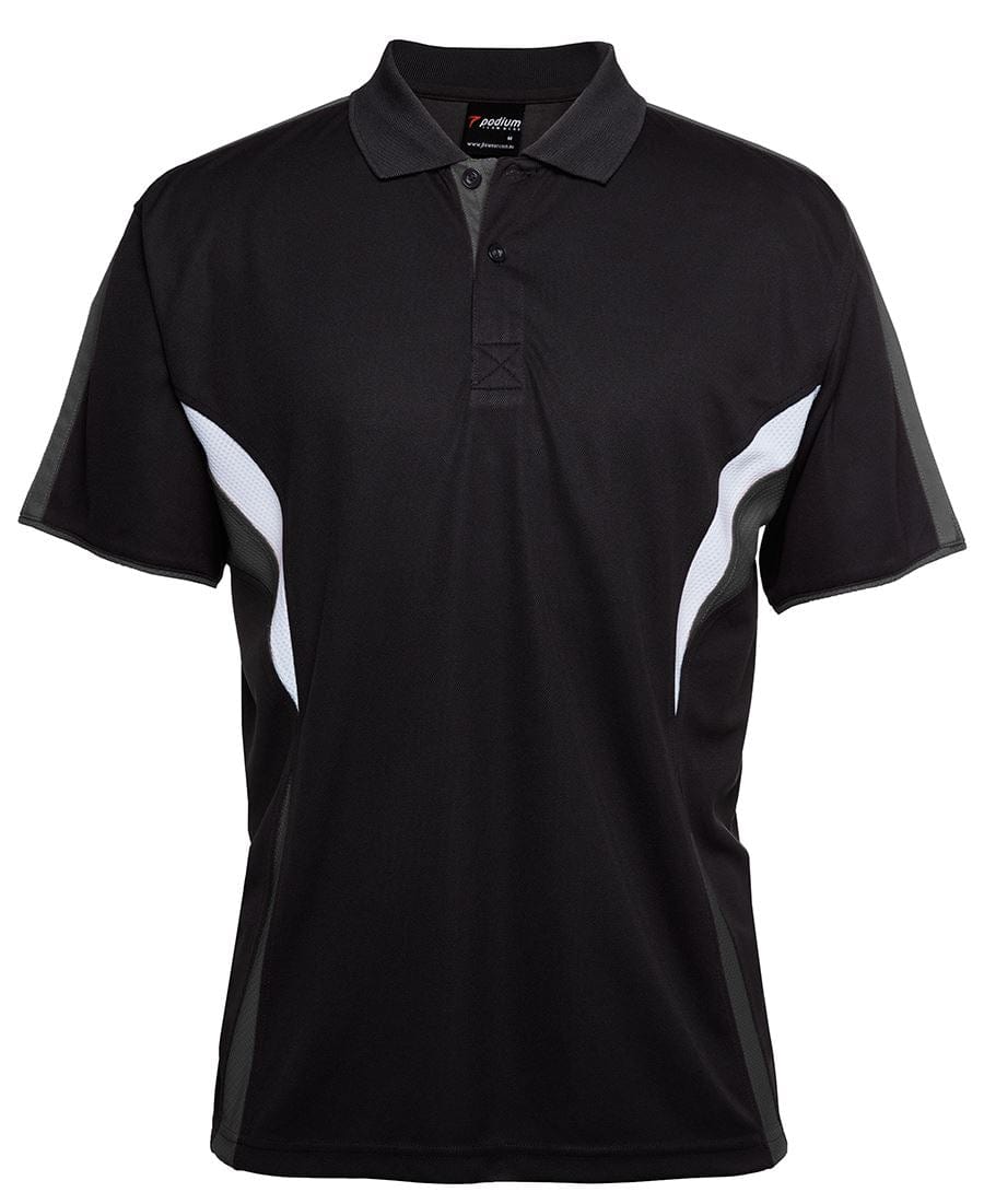 JB's Wear Polos / Shirts Black/Charcoal/White / 3XS JB’s Wear Cool Polo