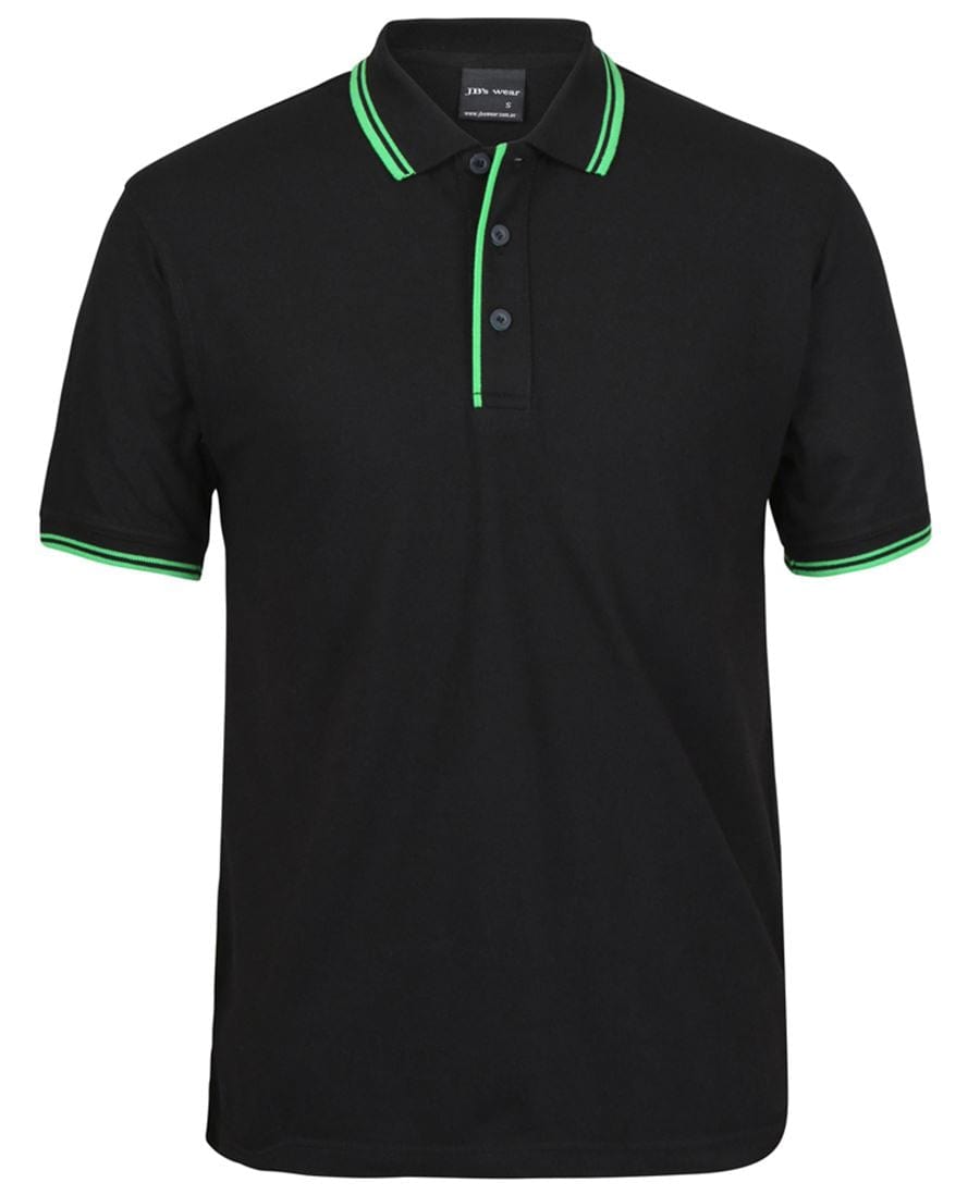 JB's Wear Polos / Shirts Black/Peagreen / 3XS JB's Wear Contrast Polo