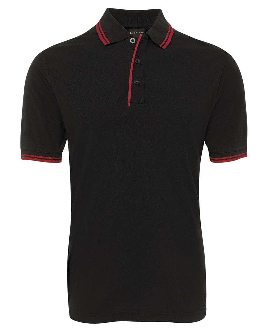 JB's Wear Polos / Shirts Black/Red / 3XS JB's Wear Contrast Polo