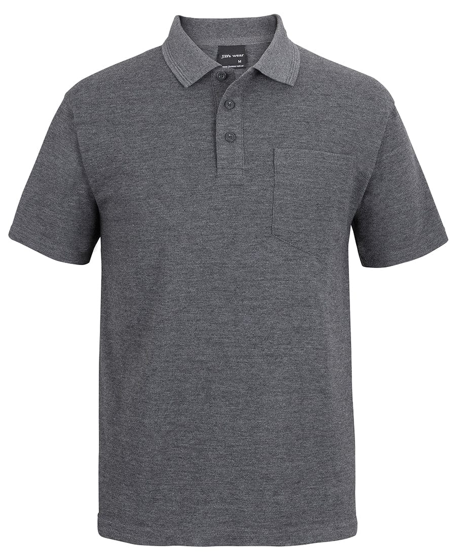 JB's Wear Polos / Shirts Charcoal Marle / 3XS JBsWear 210 Pocket Polo
