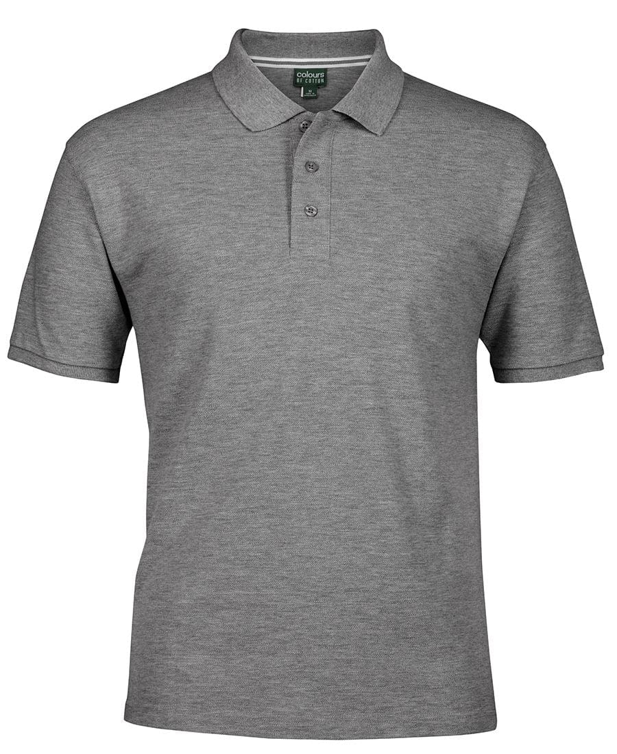 JB's Wear Polos / Shirts Grey Marle / 2XS JB's Wear C of C Pique Polo