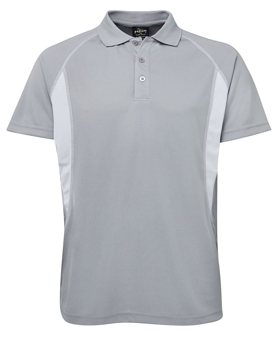 JB's Wear Polos / Shirts Grey/White / S JB's Wear Insert Polo
