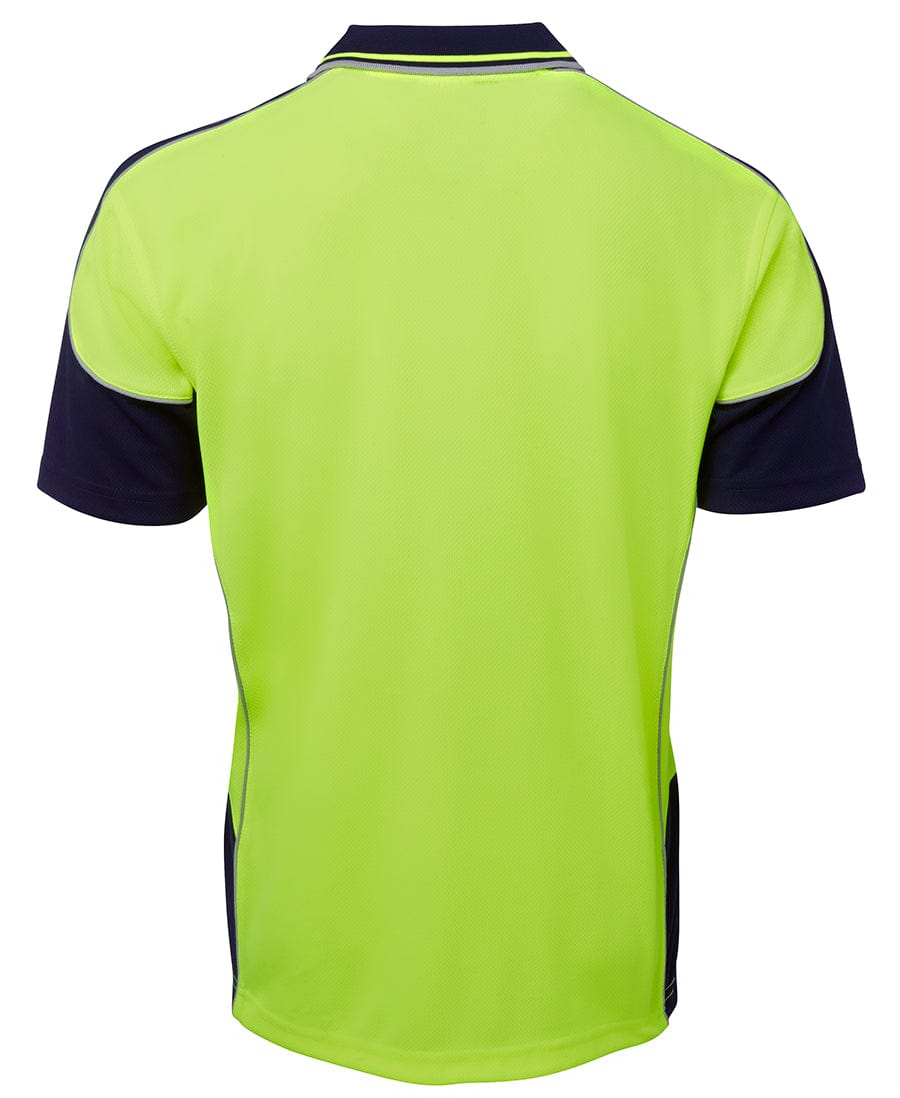 JB's Wear Polos / Shirts JB's Wear Hi Vis Contrast Piping Polo