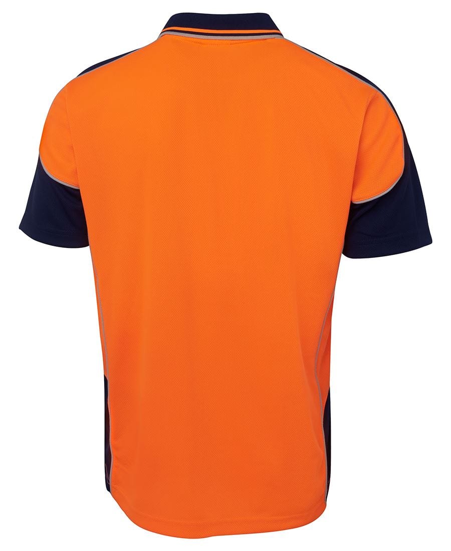 JB's Wear Polos / Shirts JB's Wear Hi Vis Contrast Piping Polo