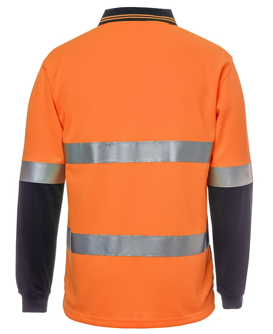 JB's Wear Polos / Shirts JB's Wear Hi Vis L/S (D+N) Traditional Polo