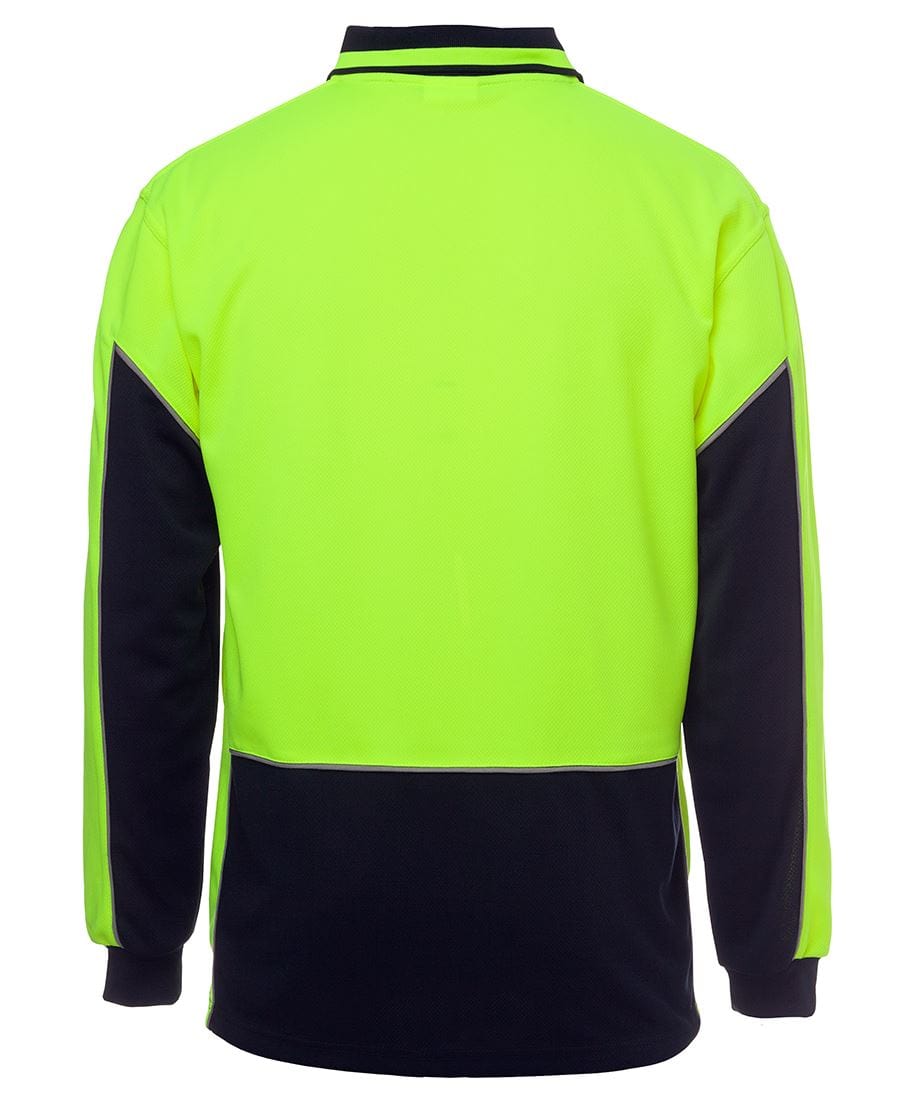 JB's Wear Polos / Shirts JB's Wear Hi Vis L/S Gap Polo