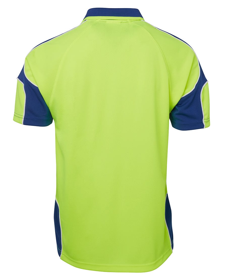 JB's Wear Polos / Shirts JB's Wear Hi Vis S/S Arm Panel Polo