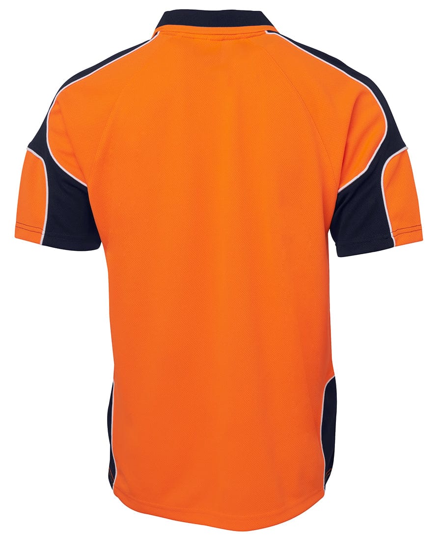 JB's Wear Polos / Shirts JB's Wear Hi Vis S/S Arm Panel Polo