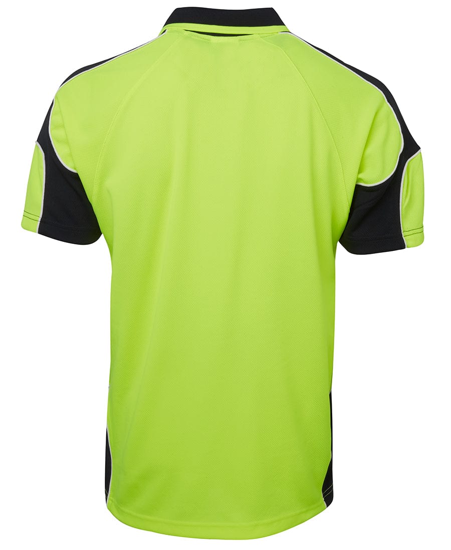 JB's Wear Polos / Shirts JB's Wear Hi Vis S/S Arm Panel Polo