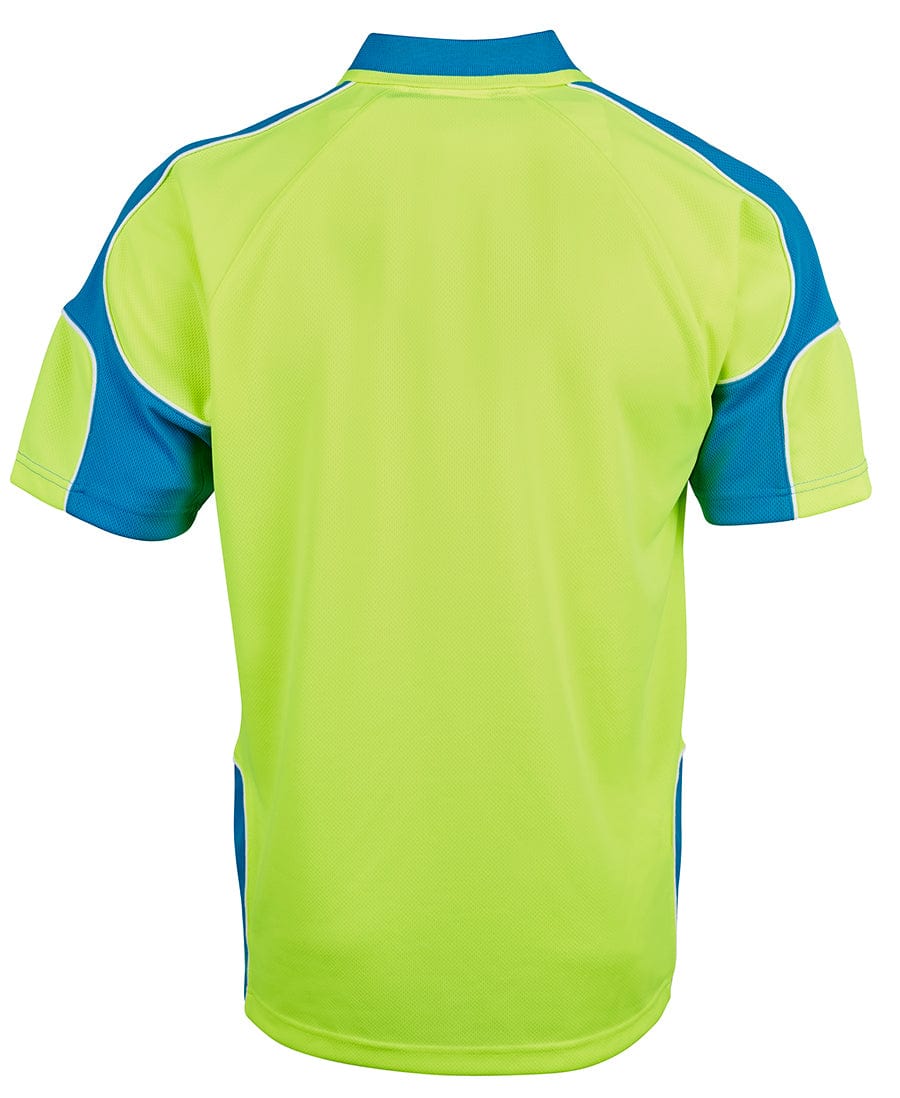 JB's Wear Polos / Shirts JB's Wear Hi Vis S/S Arm Panel Polo