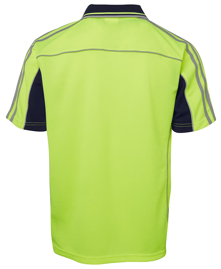 JB's Wear Polos / Shirts JB's Wear Hi Vis S/S Arm Tape Polo