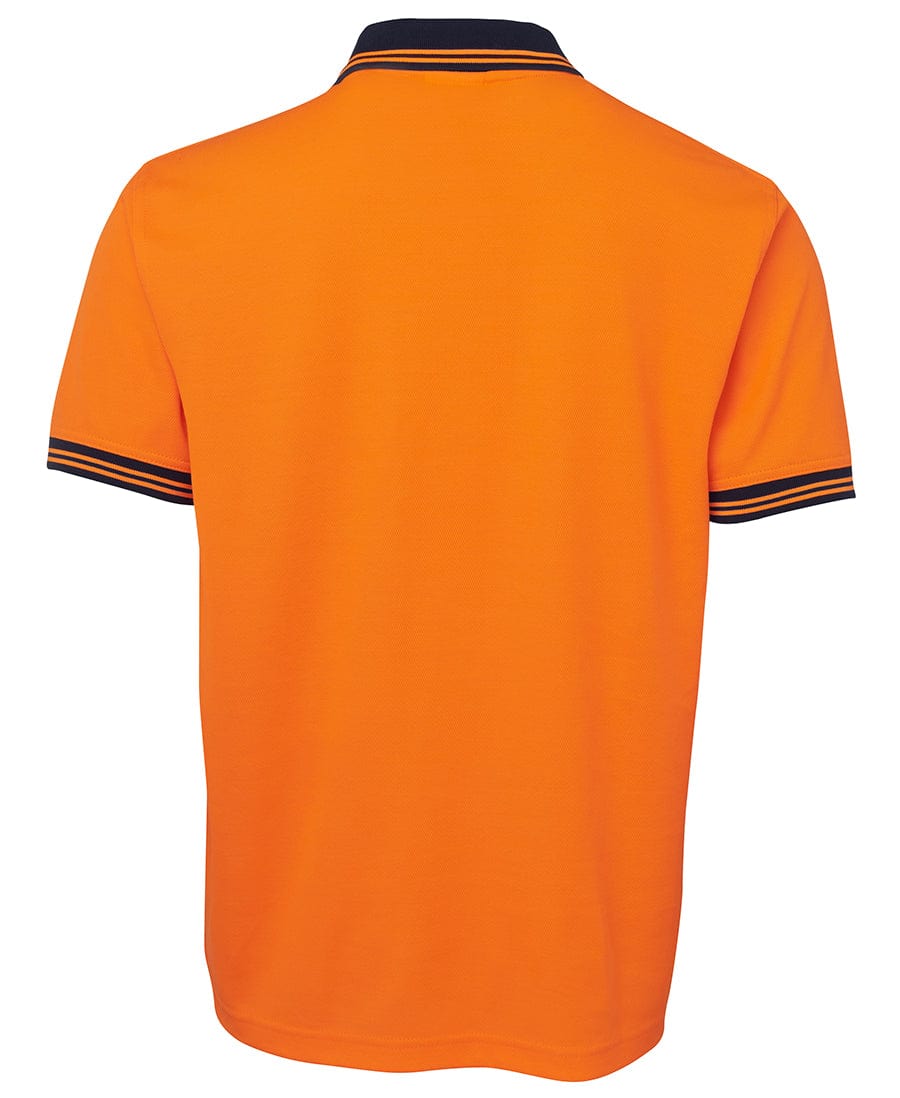 JB's Wear Polos / Shirts JB's Wear Hi Vis S/S Cotton Back Polo