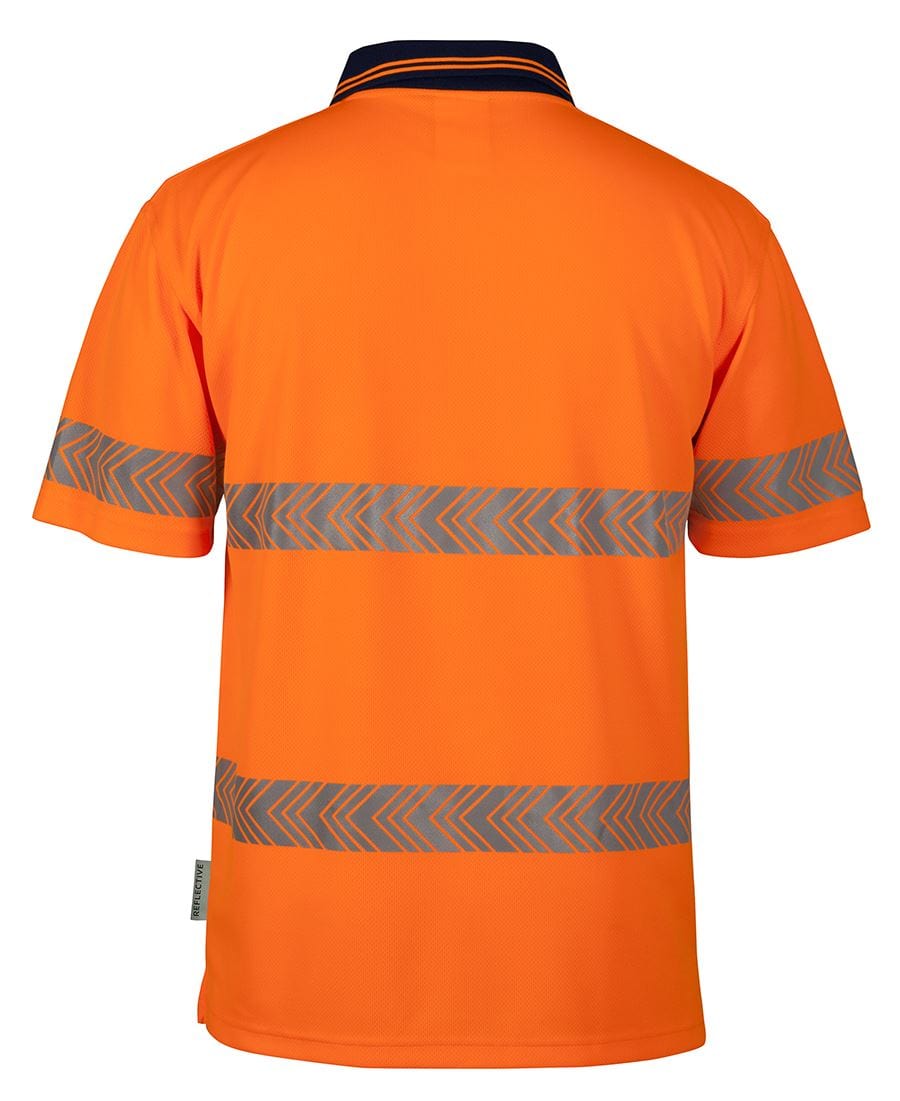 JB's Wear Polos / Shirts JB's Wear Hi Vis S/S Segmented Tape Polo