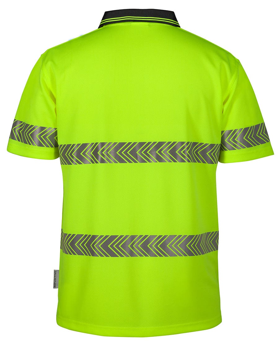 JB's Wear Polos / Shirts JB's Wear Hi Vis S/S Segmented Tape Polo