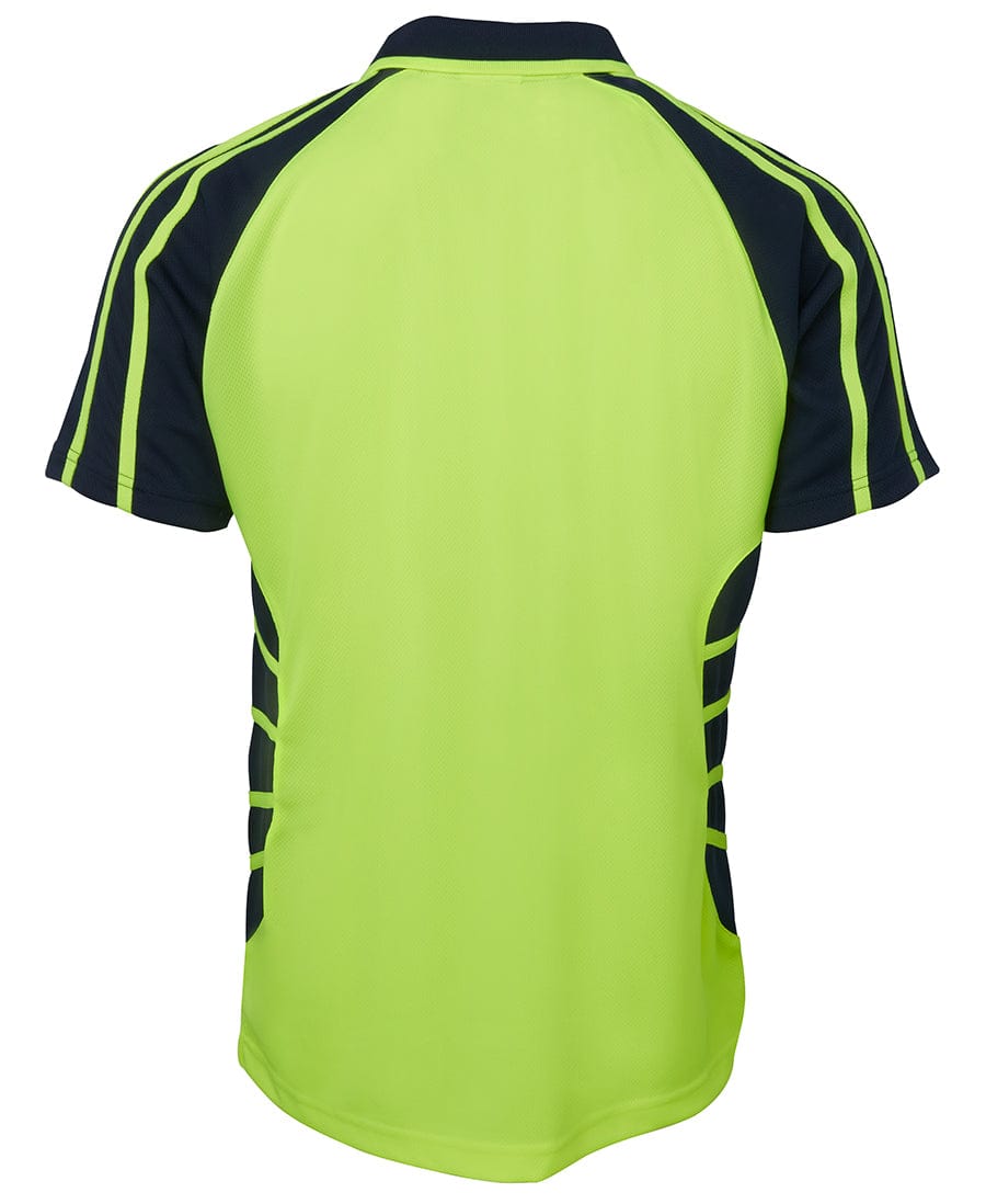 JB's Wear Polos / Shirts JB's Wear Hi Vis S/S Spider Polo