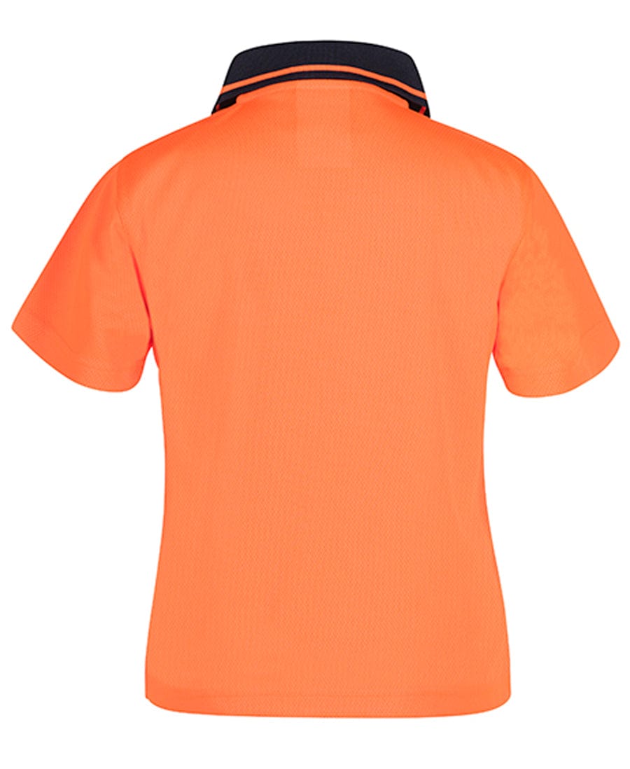 JB's Wear Polos / Shirts JB's Wear Kids Hi Vis Non Cuff Traditional Polo