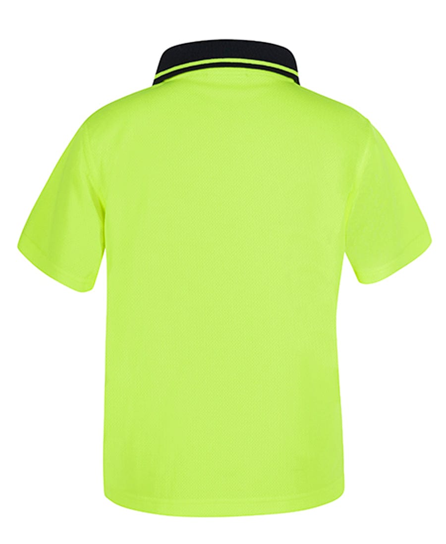 JB's Wear Polos / Shirts JB's Wear Kids Hi Vis Non Cuff Traditional Polo